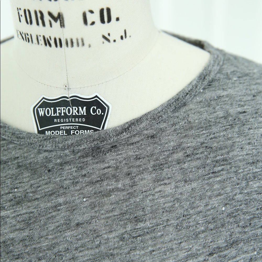 Jcrew Linen Flutter Sleeve Tee!! - image 6